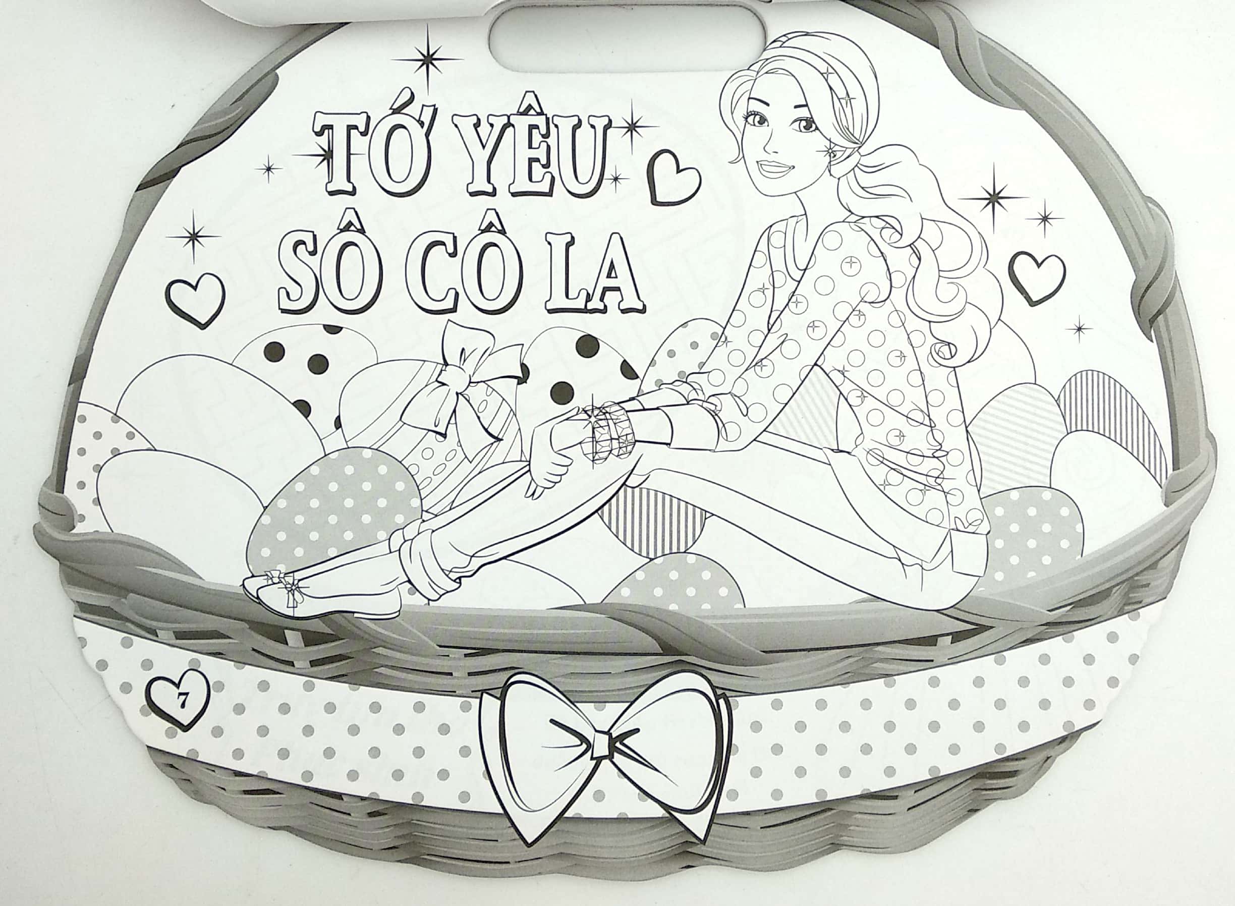 barbie lễ phục sinh tuyệt vời - tô màu theo các ngày lễ - Ảnh 9