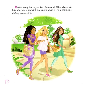 barbie - một ngày ở sở thú, những nàng hoạt náo viên xinh đẹp - Ảnh 3