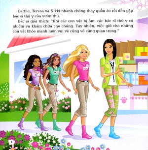 barbie - một ngày ở sở thú, những nàng hoạt náo viên xinh đẹp - Ảnh 5