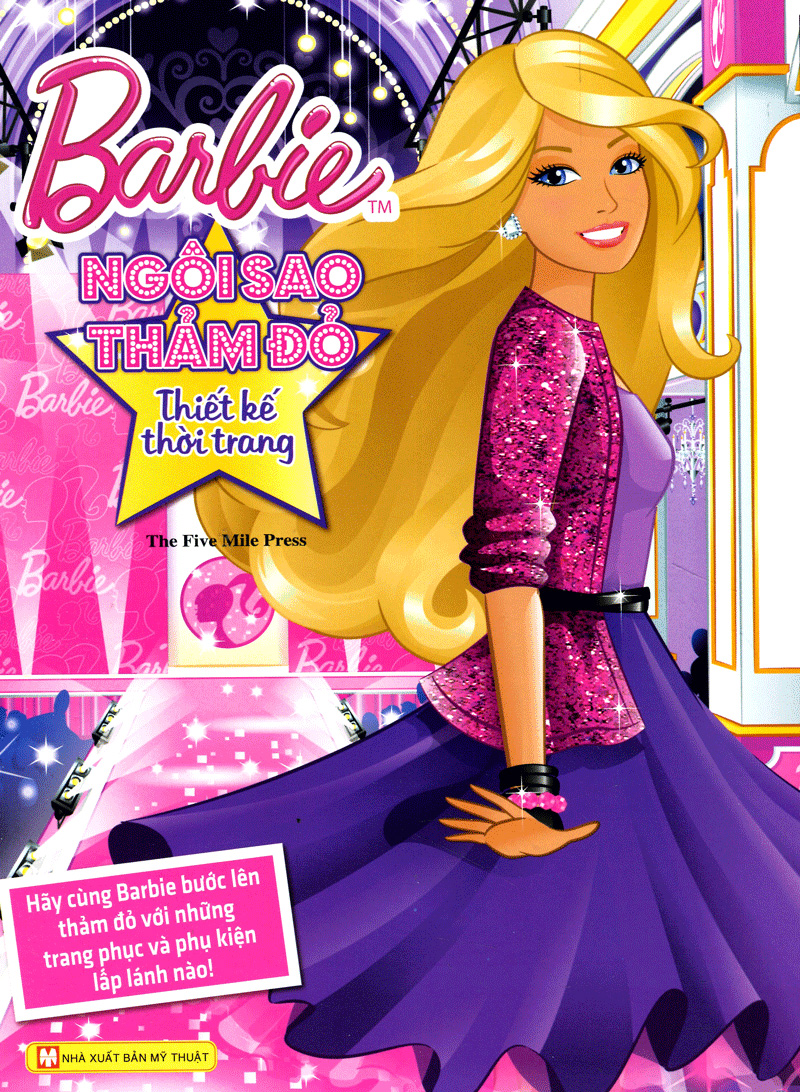 barbie thiết kế thời trang - ngôi sao thảm đỏ - Ảnh 2