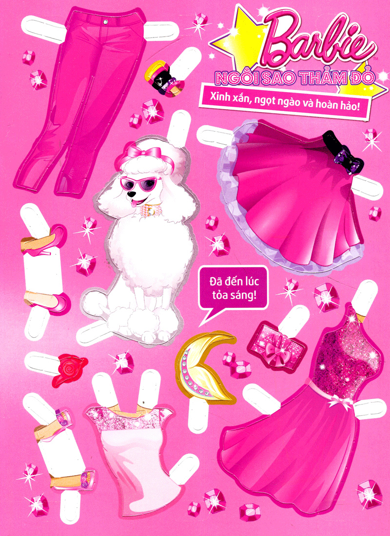 barbie thiết kế thời trang - ngôi sao thảm đỏ - Ảnh 4
