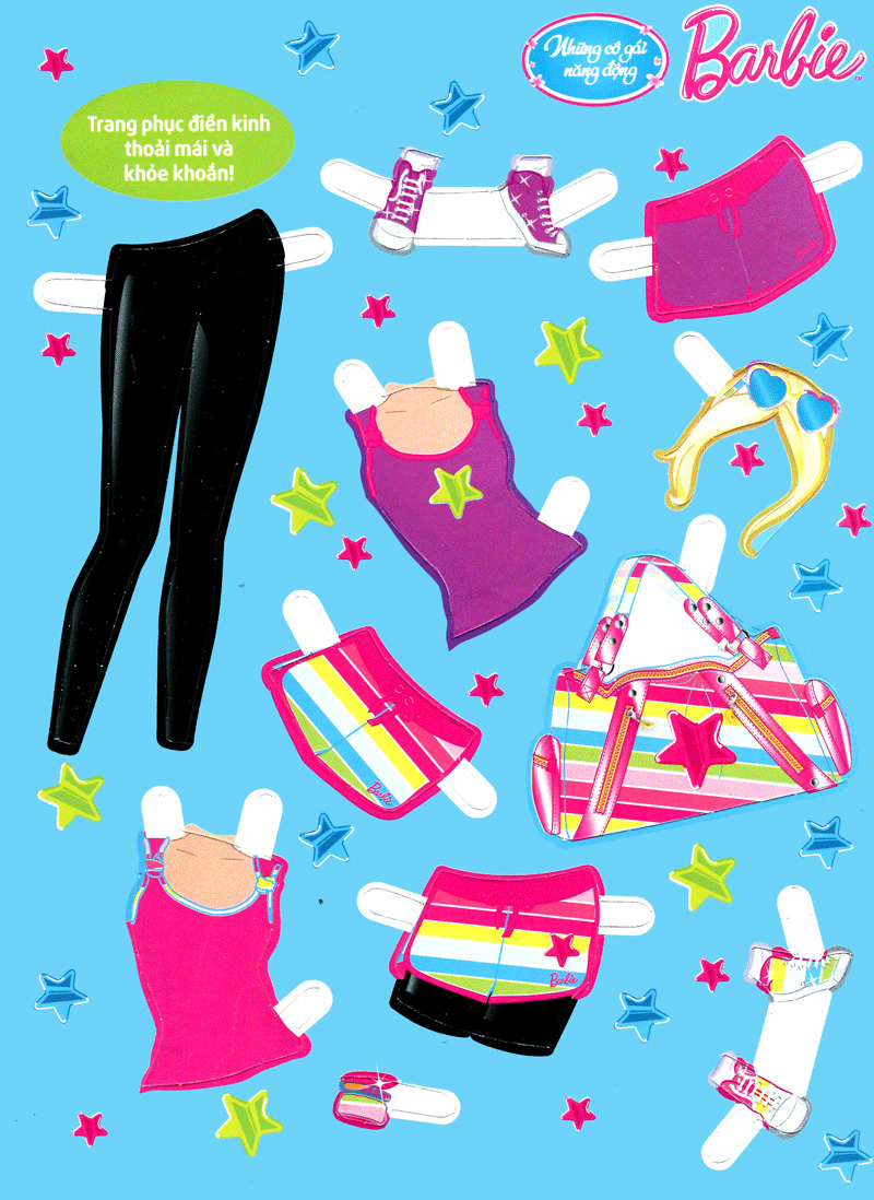 barbie thiết kế thời trang - những cô gái năng động - Ảnh 6