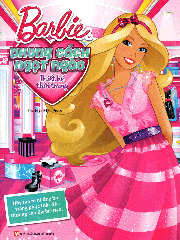 barbie thiết kế thời trang - phong cách ngọt ngào - Ảnh 2
