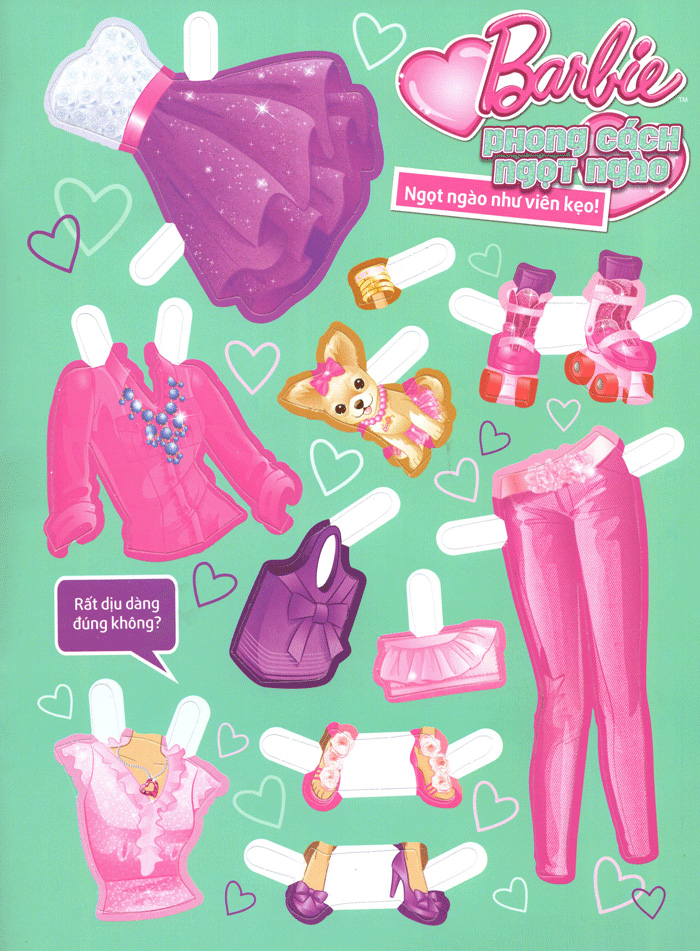 barbie thiết kế thời trang - phong cách ngọt ngào - Ảnh 5