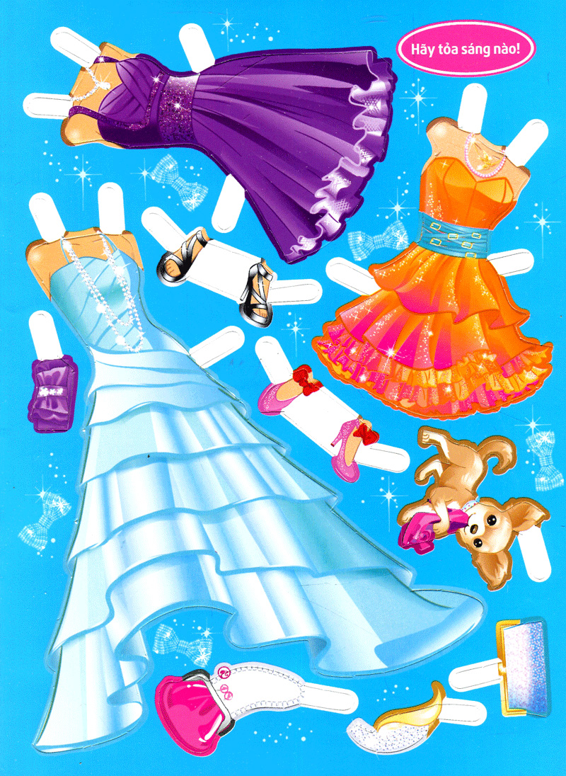 barbie thiết kế thời trang - thời trang dự tiệc - Ảnh 6