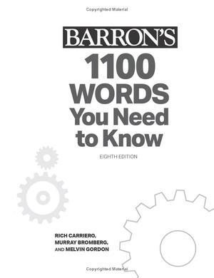 barron's 1100 words you need to know: build your vocabulary in just 15 minutes a day! - Ảnh 3