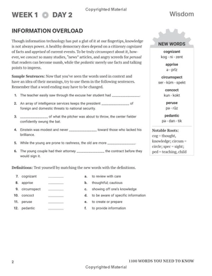 barron's 1100 words you need to know: build your vocabulary in just 15 minutes a day! - Ảnh 7