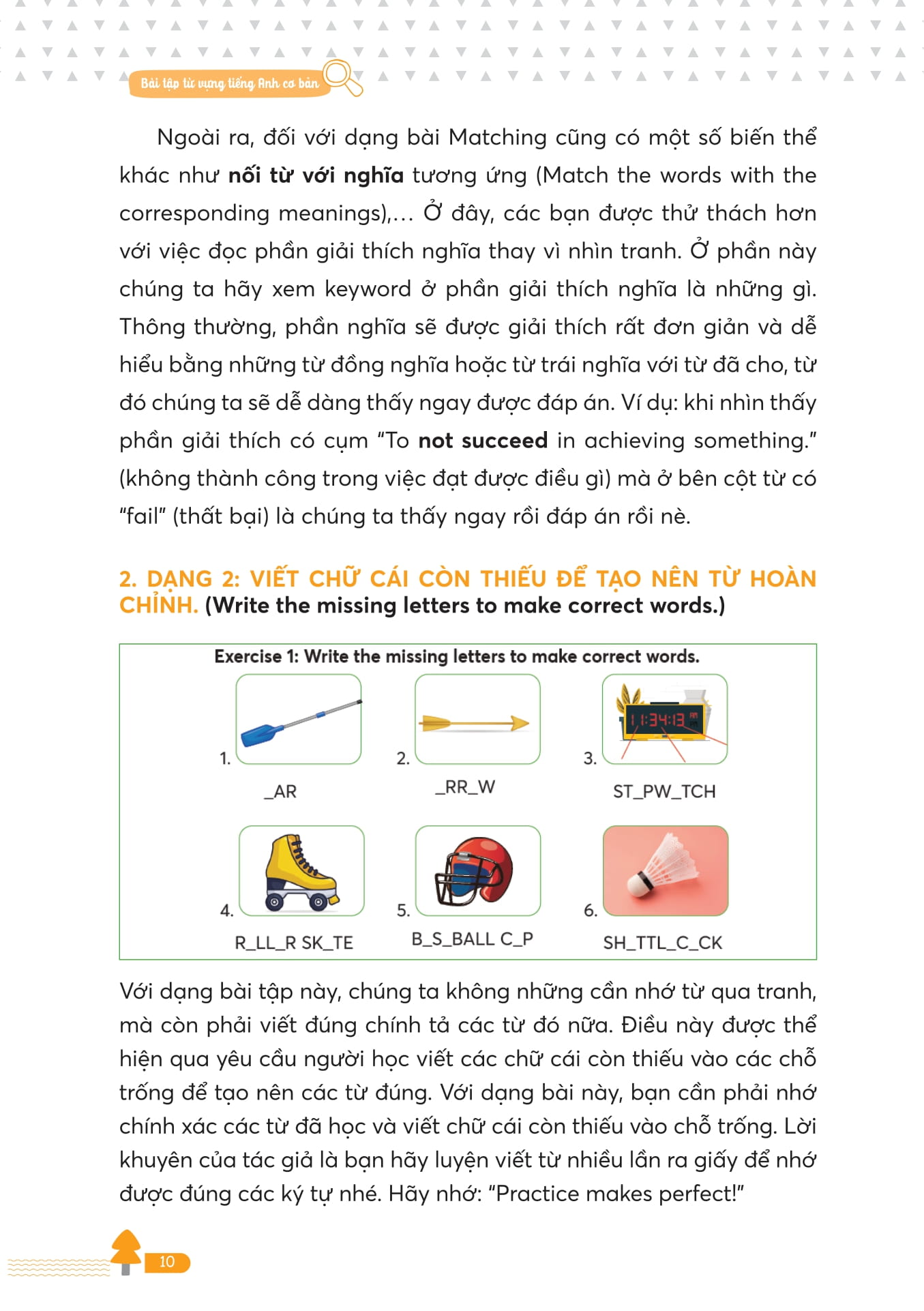 basic english vocabulary exercises - bài tập từ vựng tiếng anh cơ bản - Ảnh 11