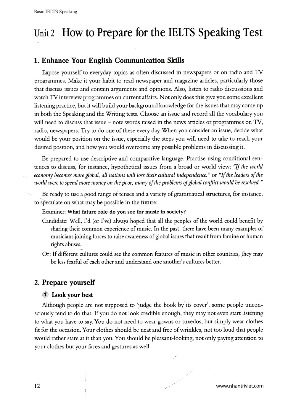 basic ielts speaking - Ảnh 8