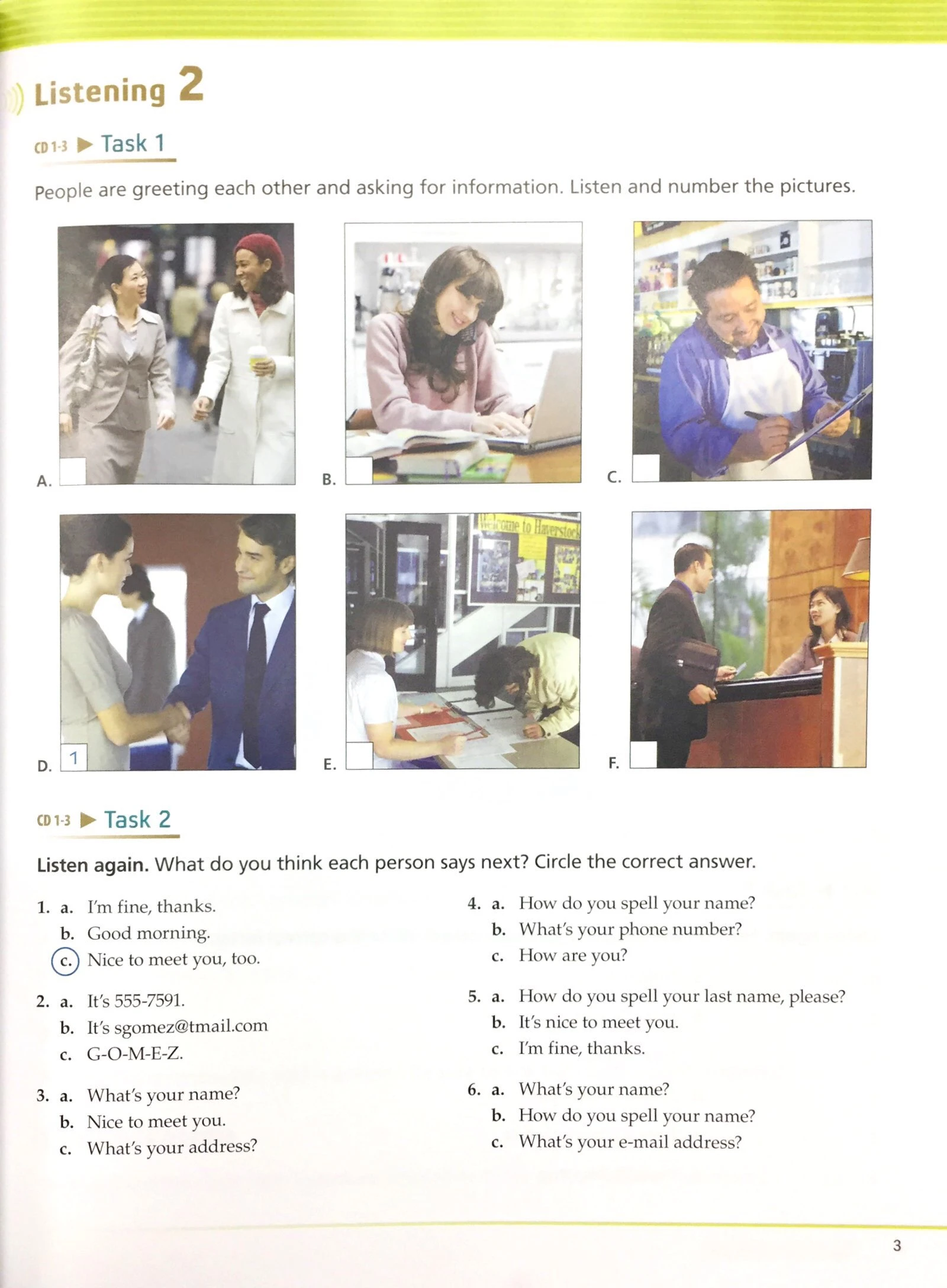 Basic Tactics For Listening, 3rd Edition - Ảnh 4