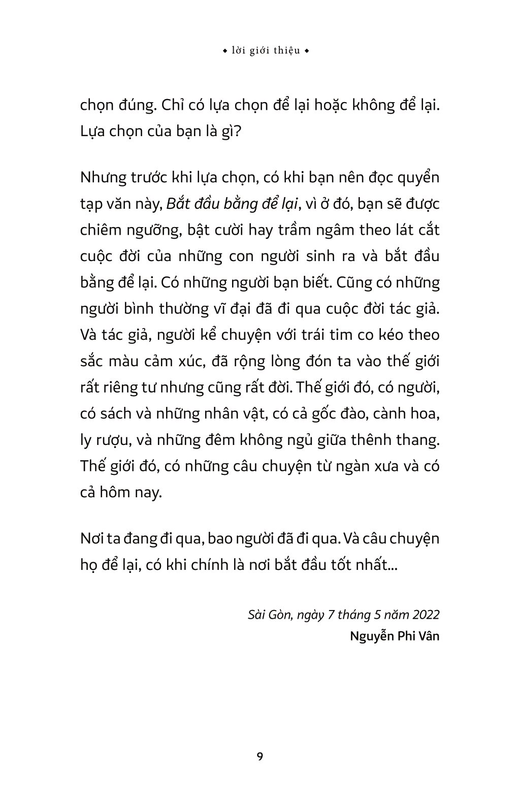 bắt đầu bằng để lại - Ảnh 6