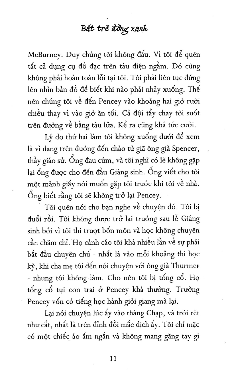 bắt trẻ đồng xanh (tái bản 2024) - Ảnh 6
