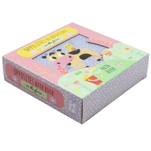 bath book in a box - opposites at bathtime on the farm - Ảnh 2
