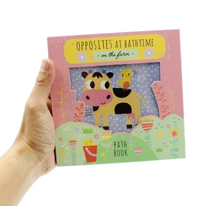bath book in a box - opposites at bathtime on the farm - Ảnh 3