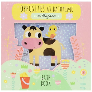 bath book in a box - opposites at bathtime on the farm - Ảnh 4