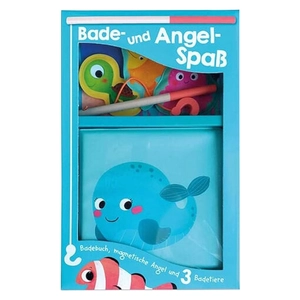 bathtime and fishing fun: whale