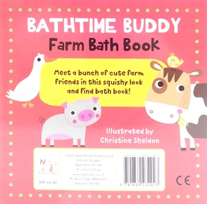 bathtime buddy book - farm - Ảnh 4