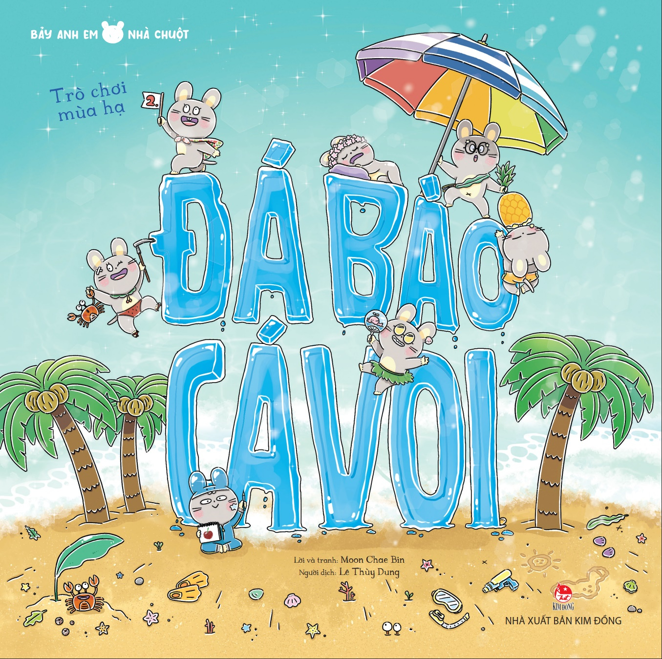 bảy anh em nhà chuột - trò chơi mùa hạ - đá bào cá voi - Ảnh 2