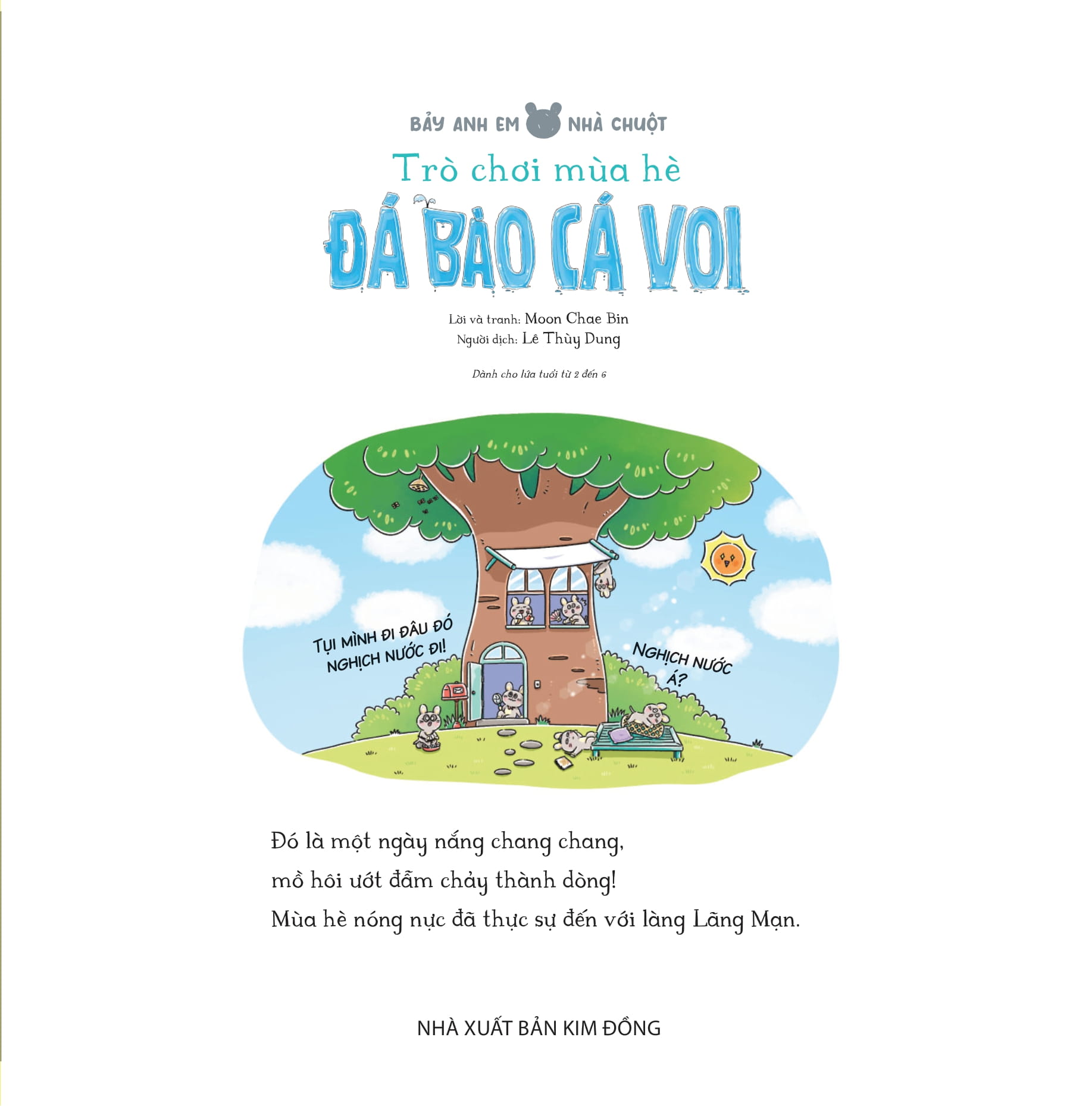 bảy anh em nhà chuột - trò chơi mùa hạ - đá bào cá voi - Ảnh 4