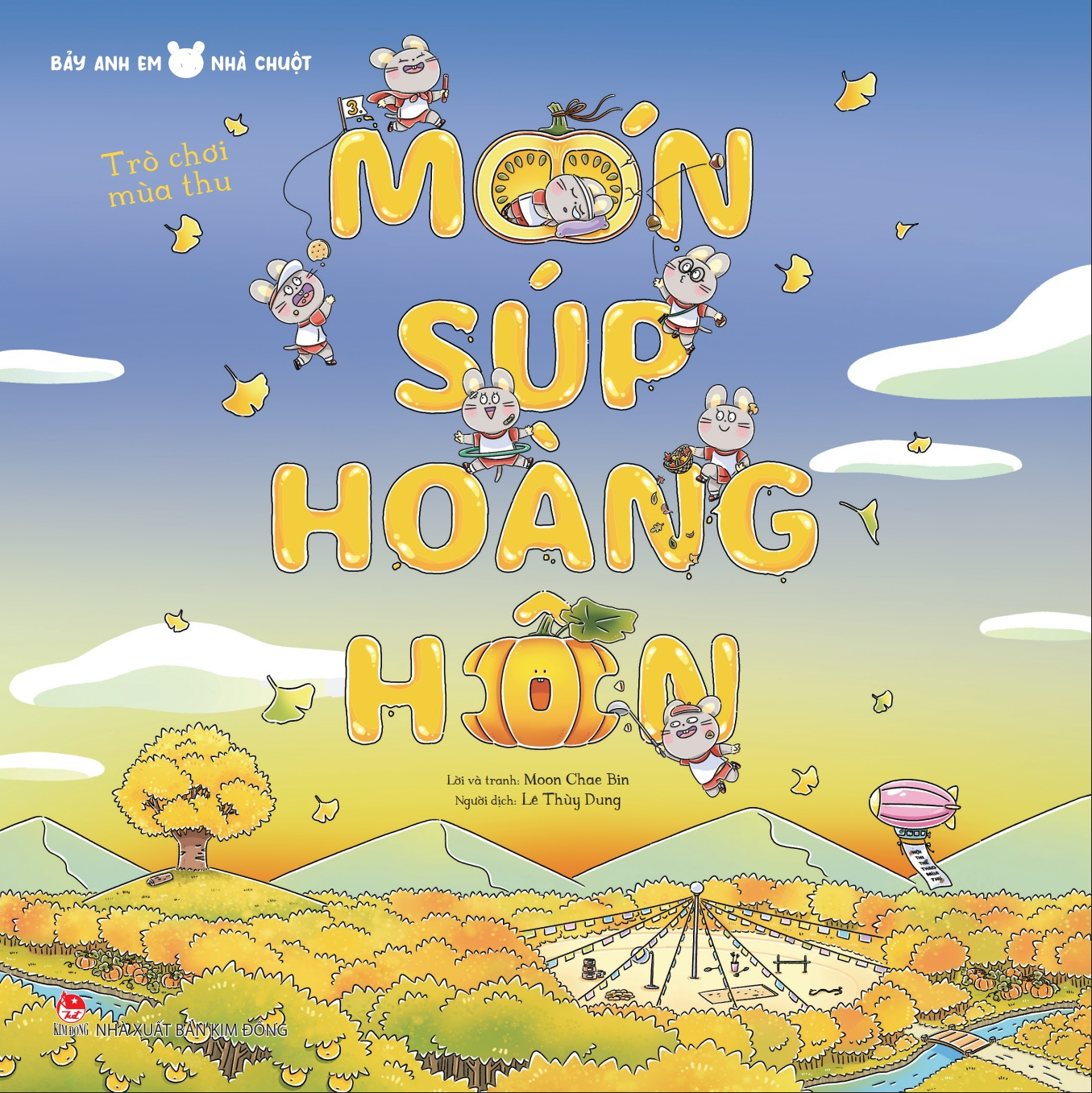 bảy anh em nhà chuột - trò chơi mùa thu - món súp hoàng hôn - Ảnh 2