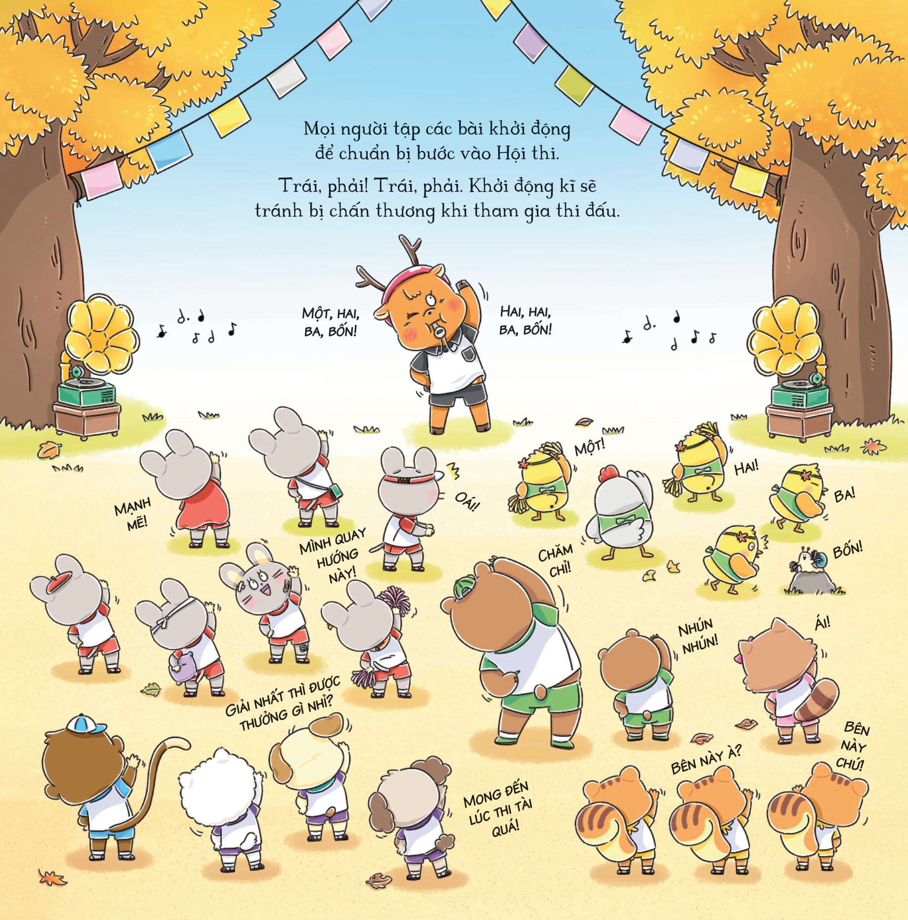 bảy anh em nhà chuột - trò chơi mùa thu - món súp hoàng hôn - Ảnh 9