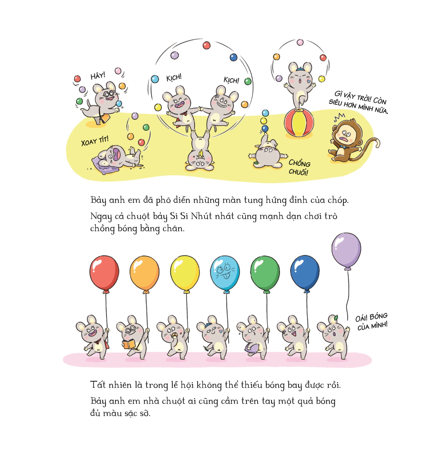 bảy anh em nhà chuột - trò chơi mùa xuân - nước ép mây - Ảnh 10