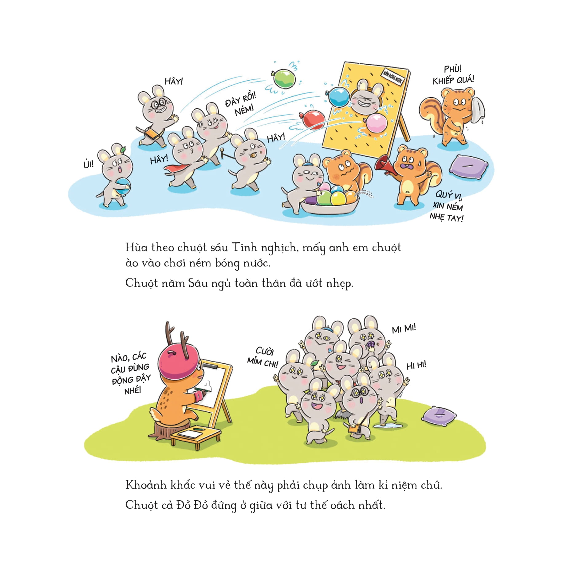 bảy anh em nhà chuột - trò chơi mùa xuân - nước ép mây - Ảnh 9