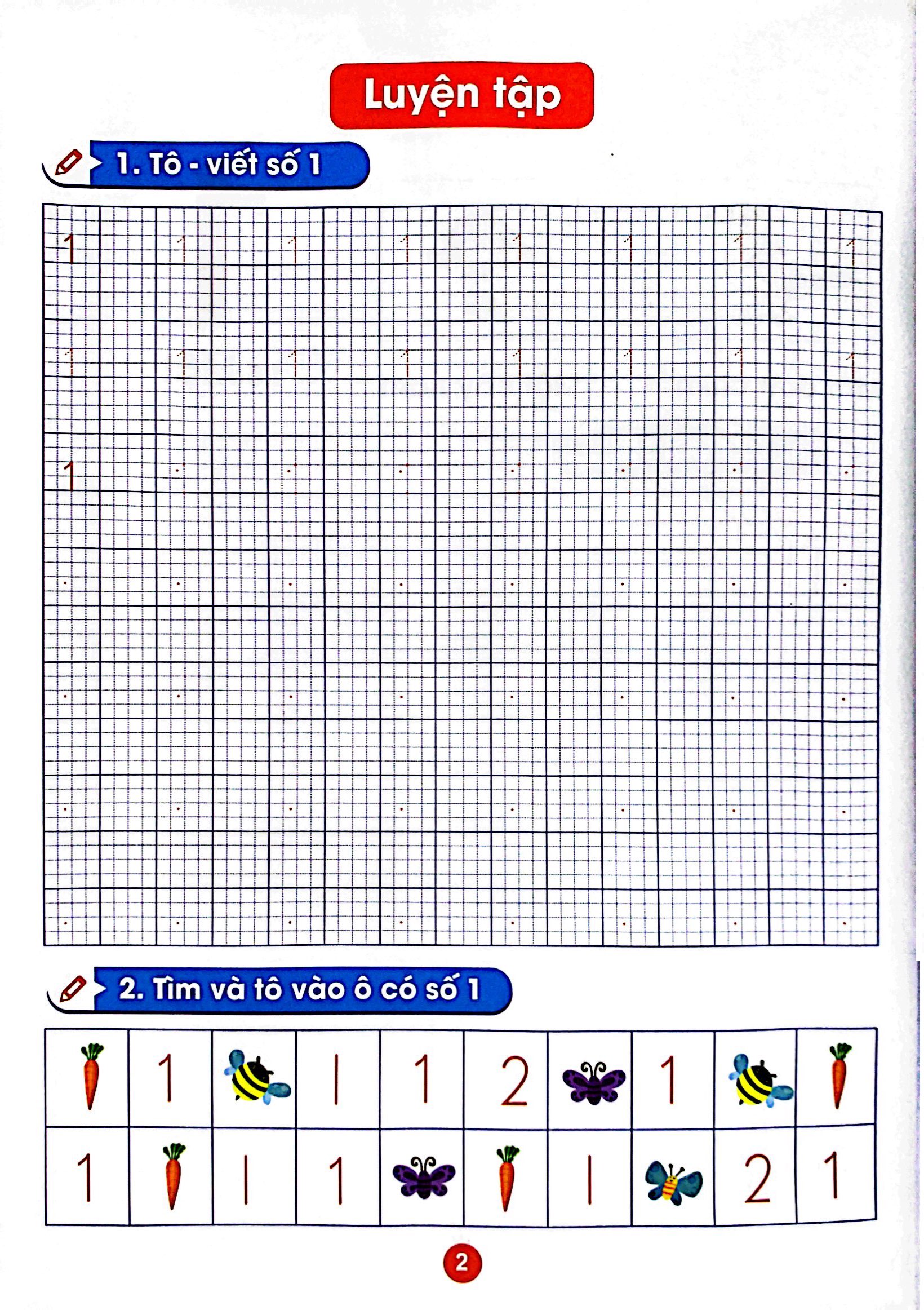 bé chào lớp một - làm quen với chữ số và toán - Ảnh 4