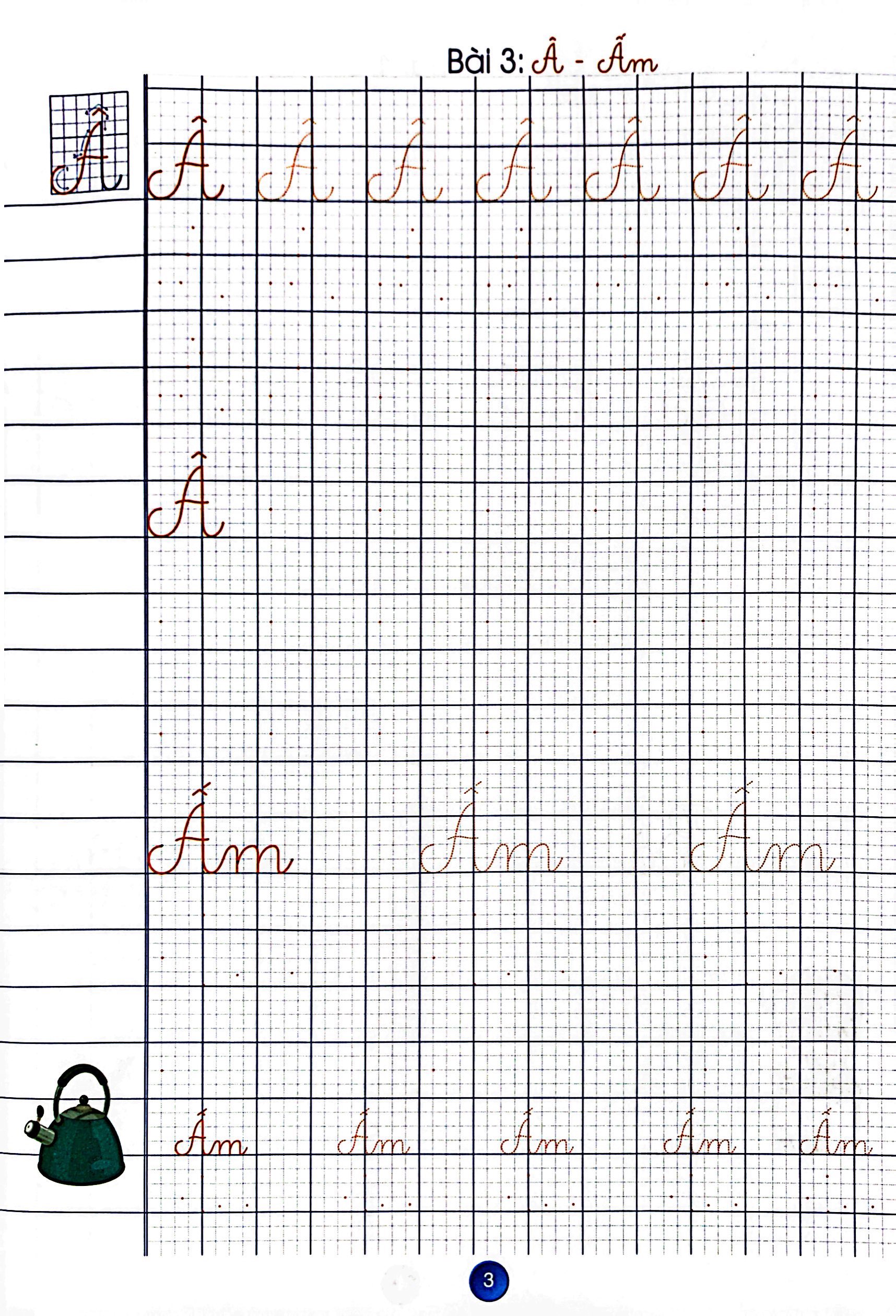 bé chào lớp một - luyện viết chữ hoa - Ảnh 5