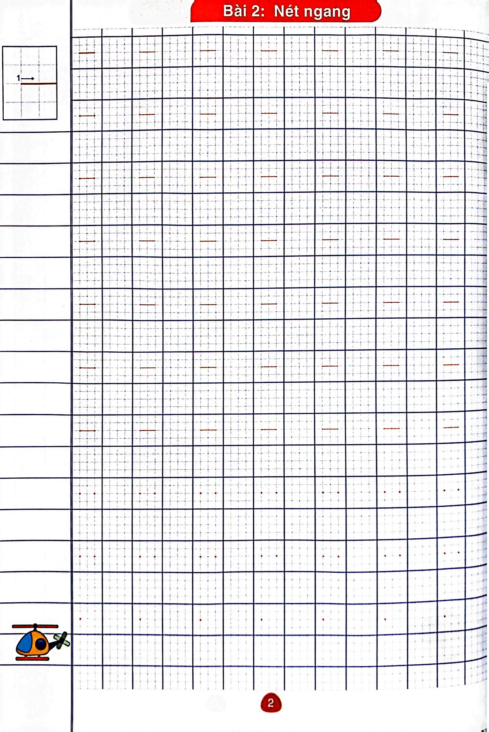 bé chào lớp một - tập tô nét cơ bản - Ảnh 4