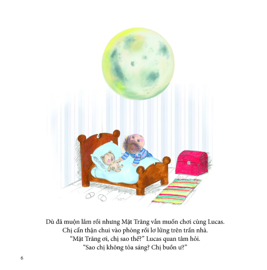 bé chơi cùng mặt trăng - Ảnh 5