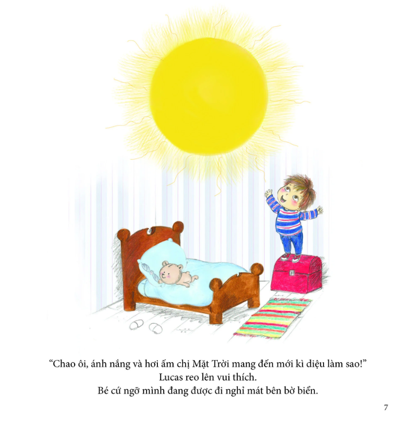 bé chơi cùng mặt trời - Ảnh 6
