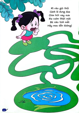 bé chơi sáng tạo - tập 2 - ra vườn thật mát (dành cho trẻ 3 tuổi) - Ảnh 3