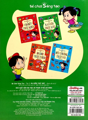 bé chơi sáng tạo - tập 2 - ra vườn thật mát (dành cho trẻ 3 tuổi) - Ảnh 6