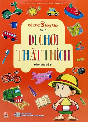 bé chơi sáng tạo - tập 3 - đi chơi thật thích (dành cho trẻ 3 tuổi) - Ảnh 2