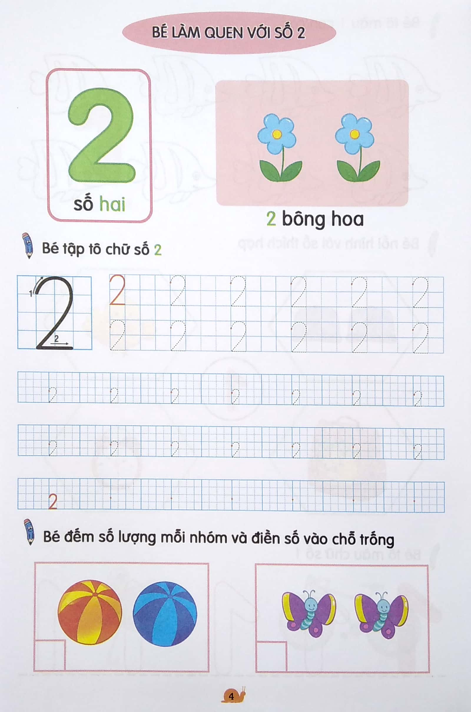 bé chuẩn bị vào lớp 1 - giúp bé làm quen với toán (dành cho trẻ 4-5 tuổi) - Ảnh 6