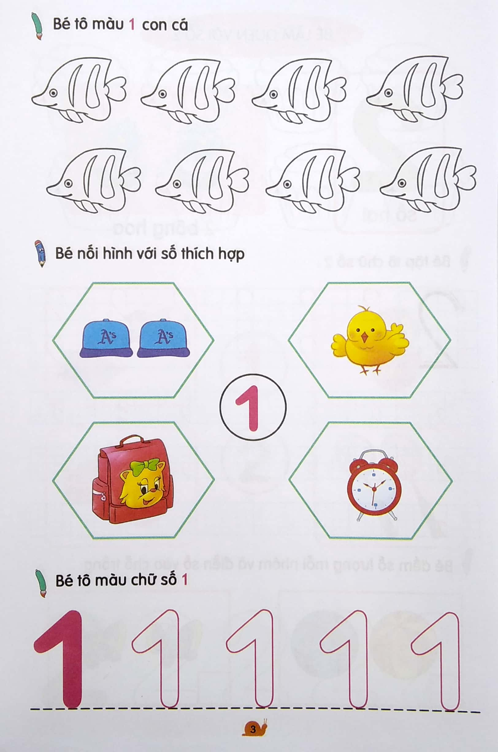 bé chuẩn bị vào lớp 1 - giúp bé làm quen với toán (dành cho trẻ 4-5 tuổi) - Ảnh 7