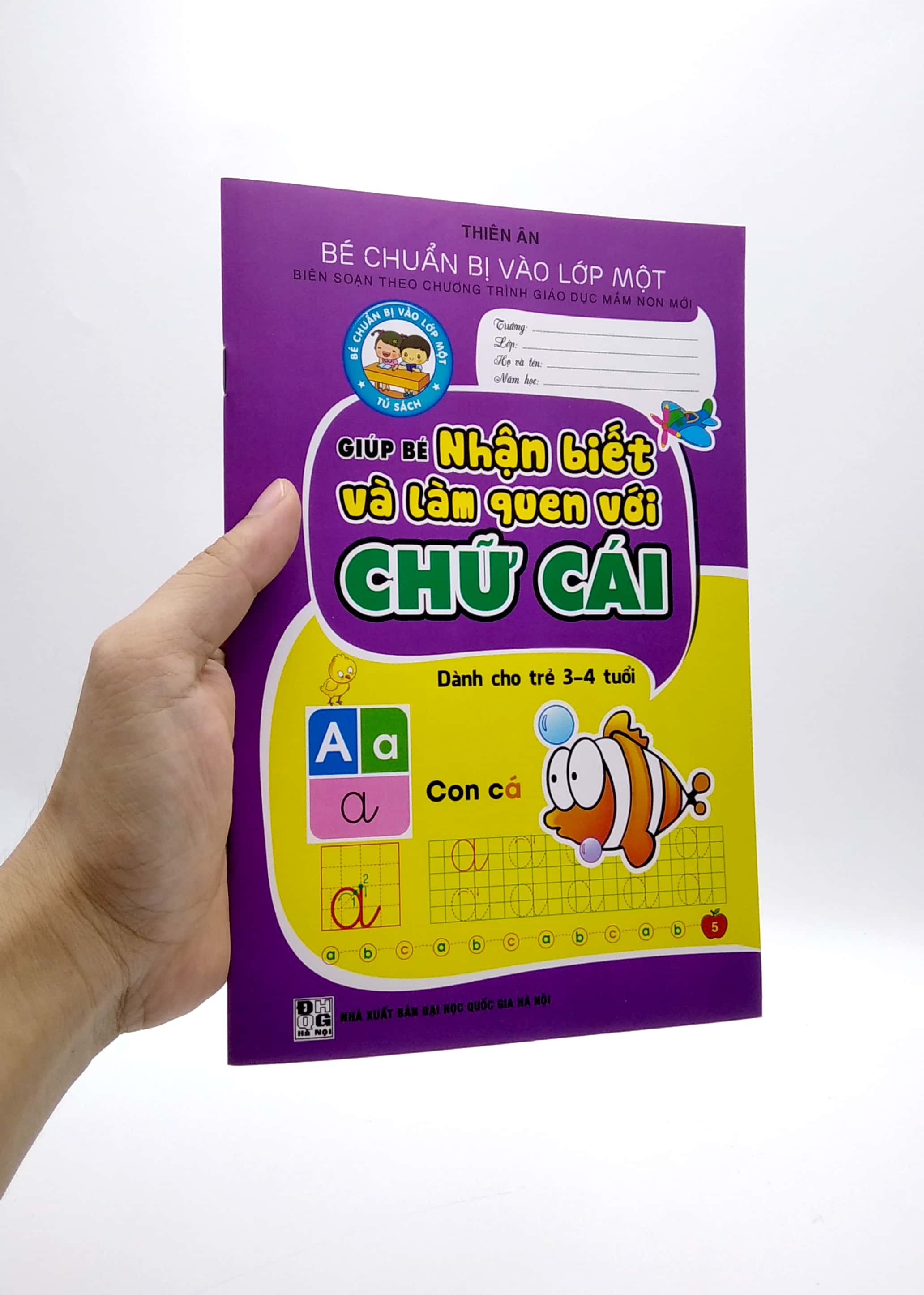 bé chuẩn bị vào lớp 1 - giúp bé nhận biết và làm quen với chữ cái (dành cho trẻ 3-4 tuổi) - Ảnh 7