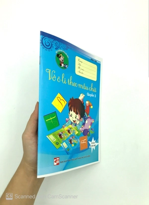 bé chuẩn bị vào lớp 1 - vở ô li theo mẫu chữ (quyển 3) - Ảnh 10