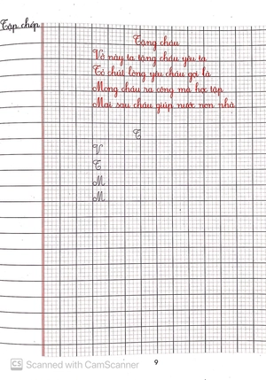 bé chuẩn bị vào lớp 1 - vở ô li theo mẫu chữ (quyển 3) - Ảnh 9