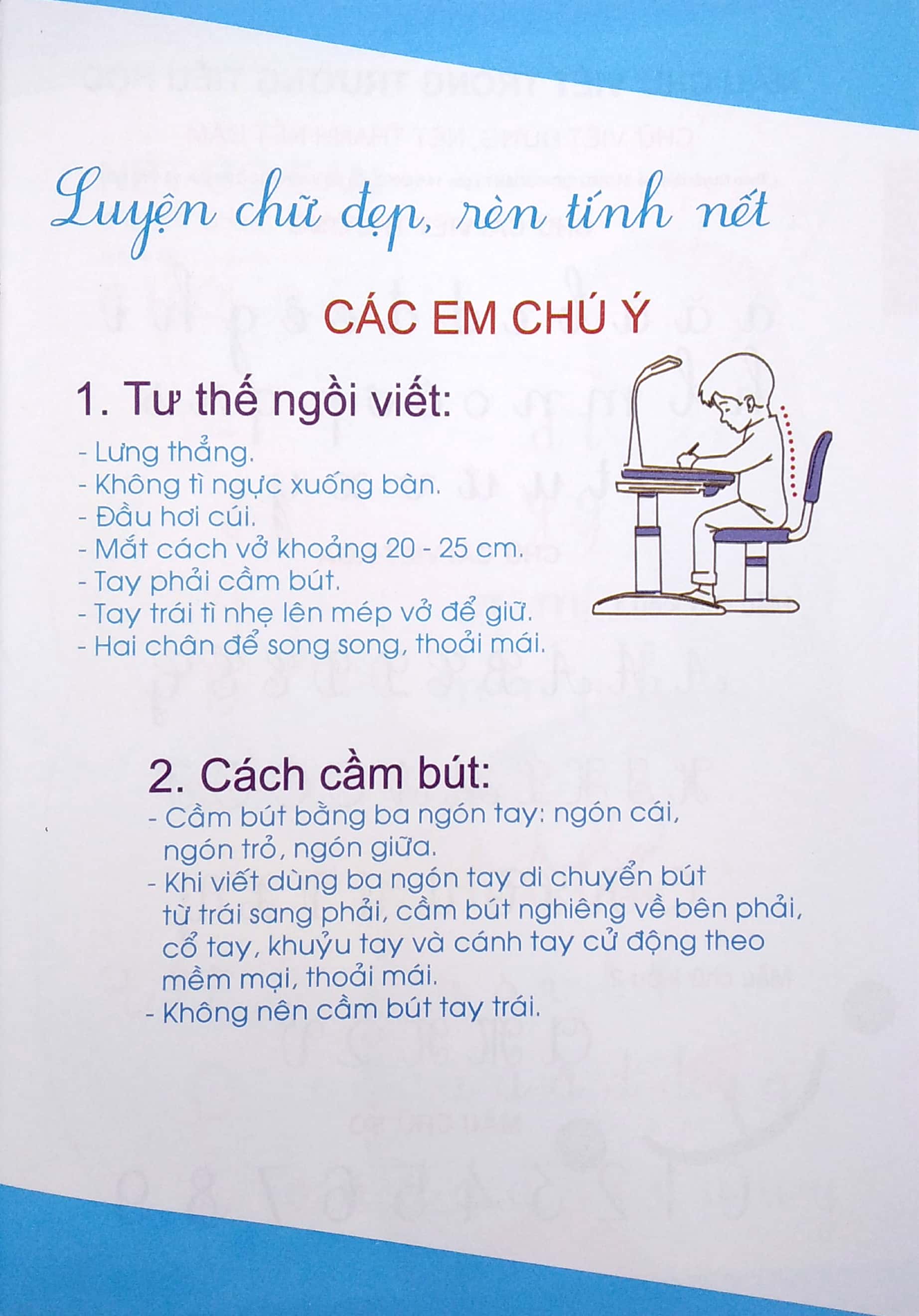 bé chuẩn bị vào lớp 1 - vở tập viết nét cơ bản - Ảnh 3