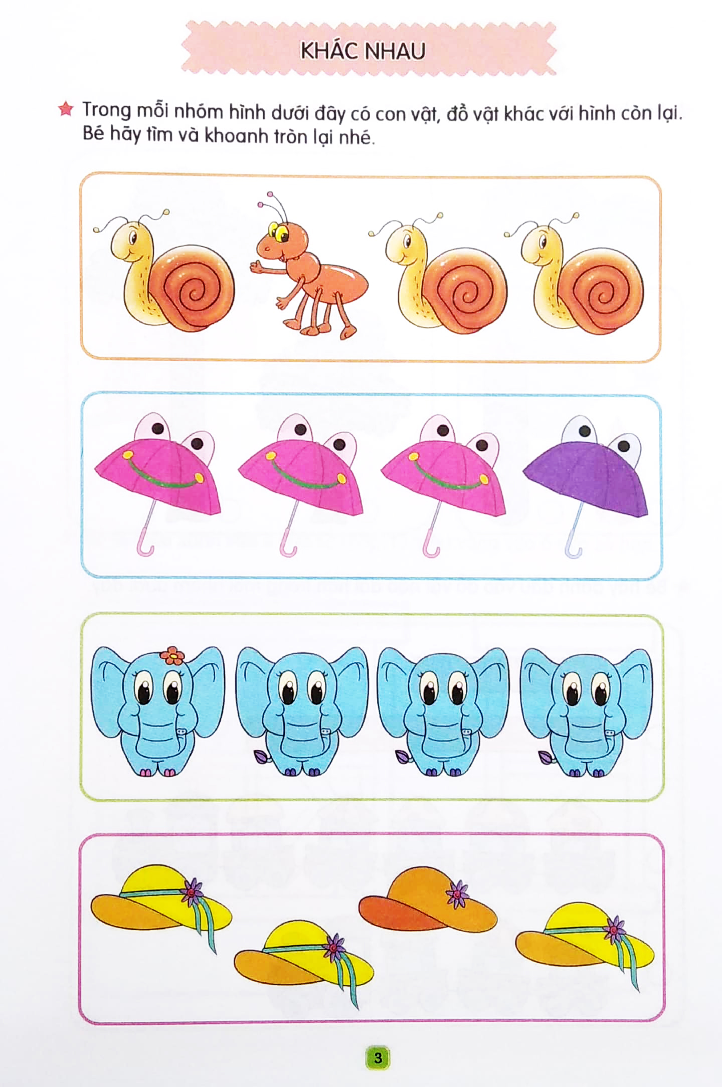 bé chuẩn bị vào lớp một - giúp bé làm quen với toán (dành cho trẻ 3-4 tuổi) - Ảnh 4