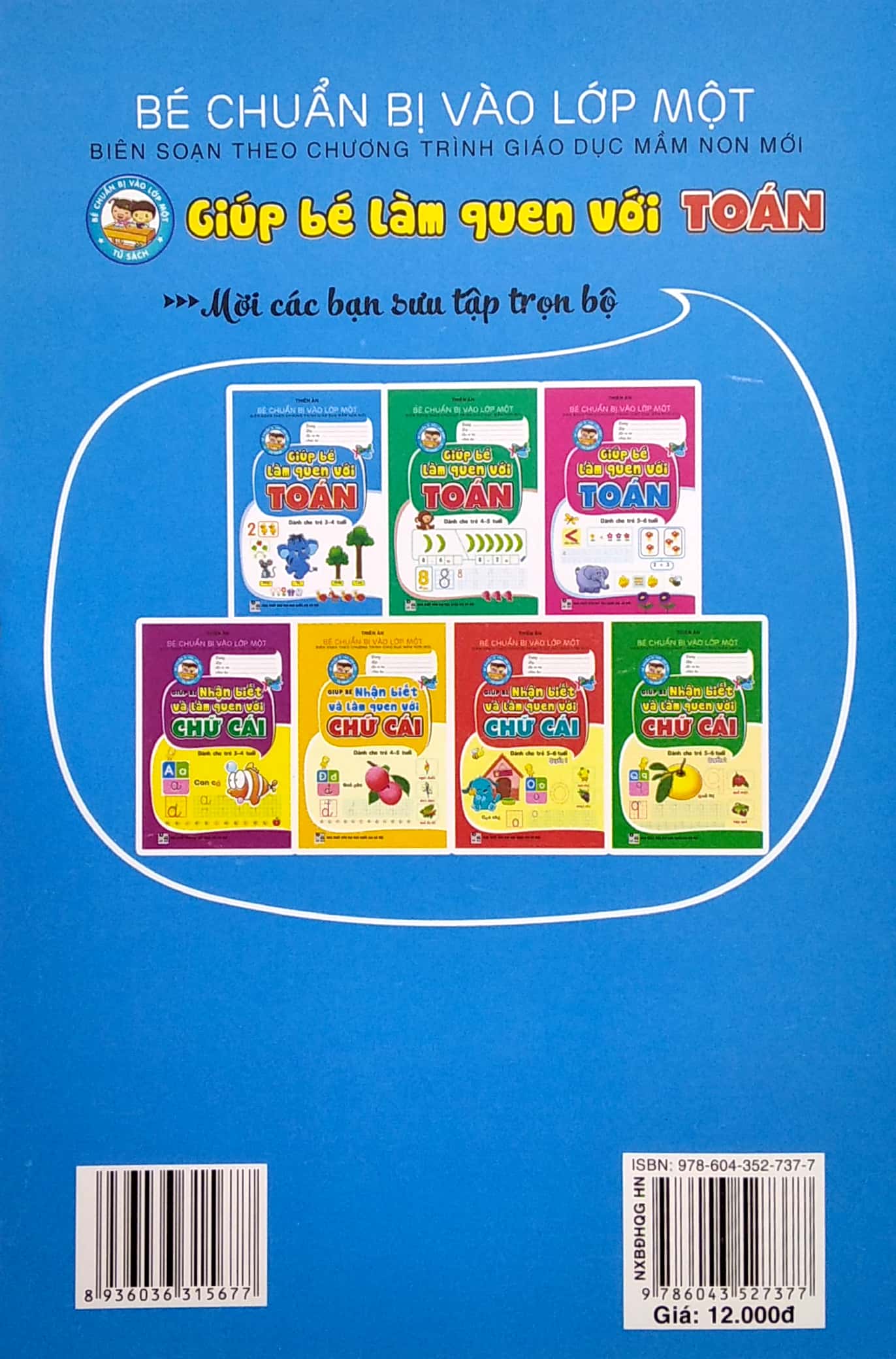 bé chuẩn bị vào lớp một - giúp bé làm quen với toán (dành cho trẻ 3-4 tuổi) - Ảnh 6