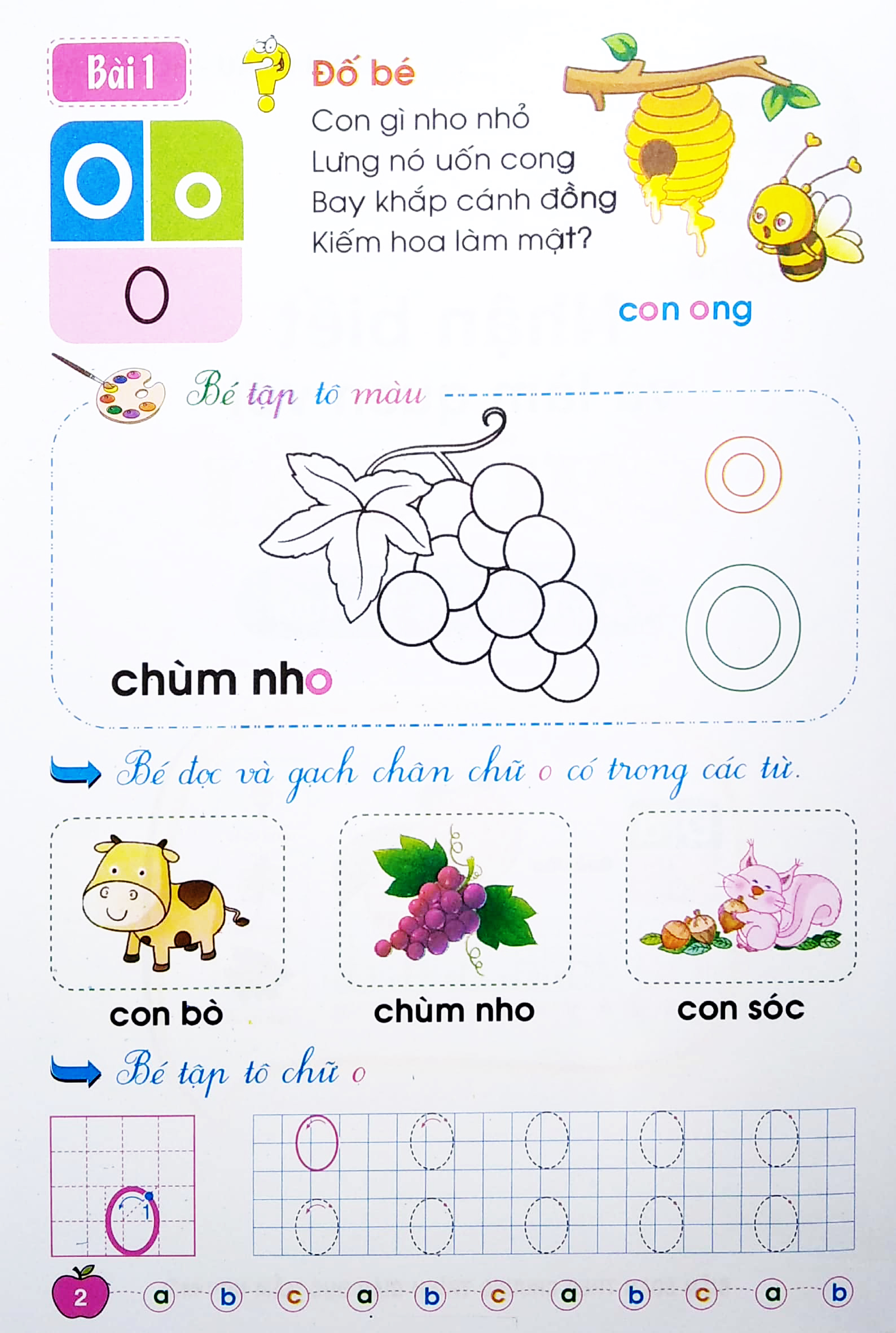 bé chuẩn bị vào lớp một - giúp bé nhận biết và làm quen với chữ cái (dành cho trẻ 4-5 tuổi) - Ảnh 3