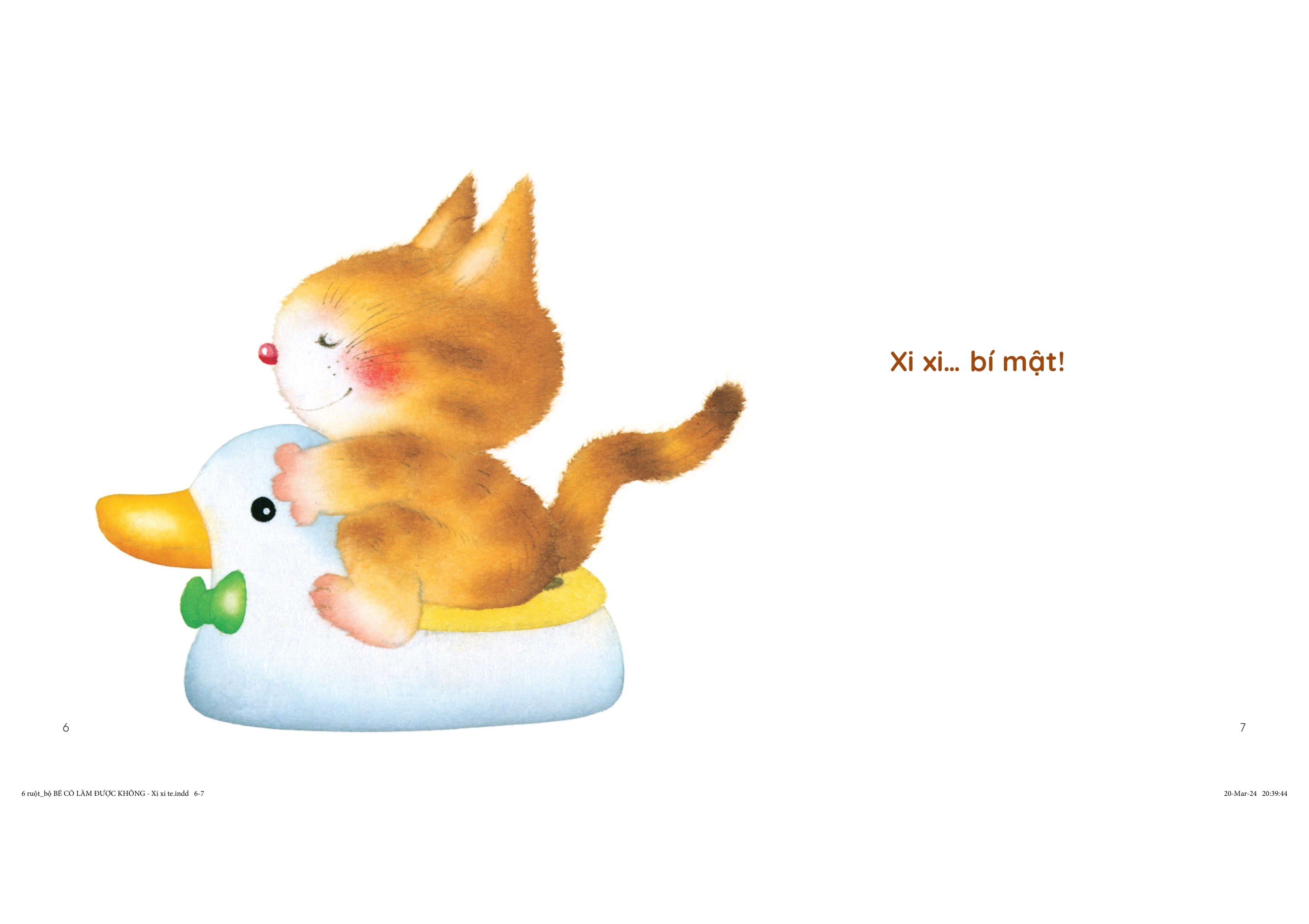 bé có làm được không? - xi xi tè - Ảnh 3