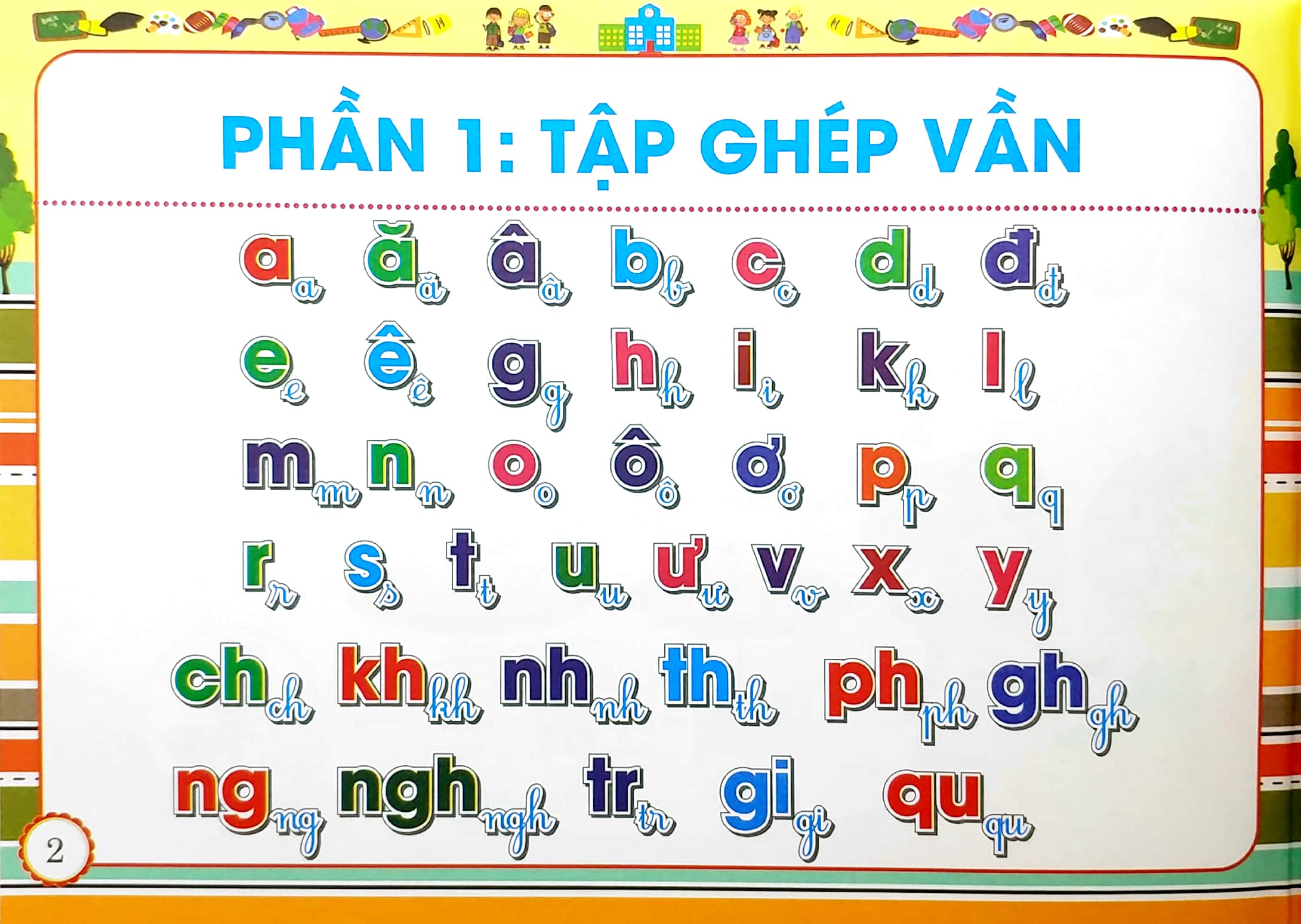 bé đánh vần và tập đọc tiếng việt (theo chương trình sgk mới nhất) - Ảnh 4