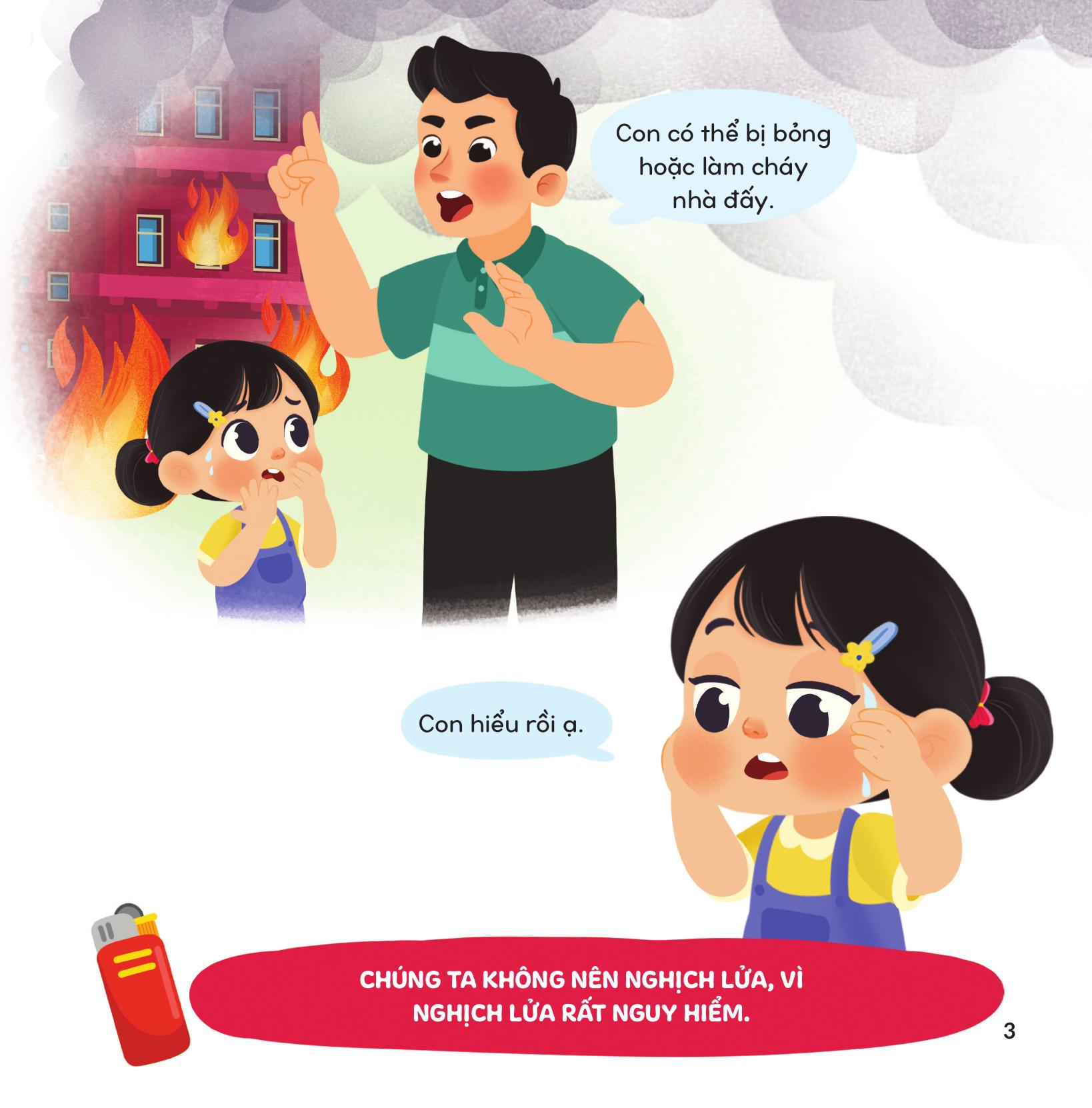 bé giỏi như chú lính cứu hỏa - các biện pháp phòng chống cháy, nổ - Ảnh 4