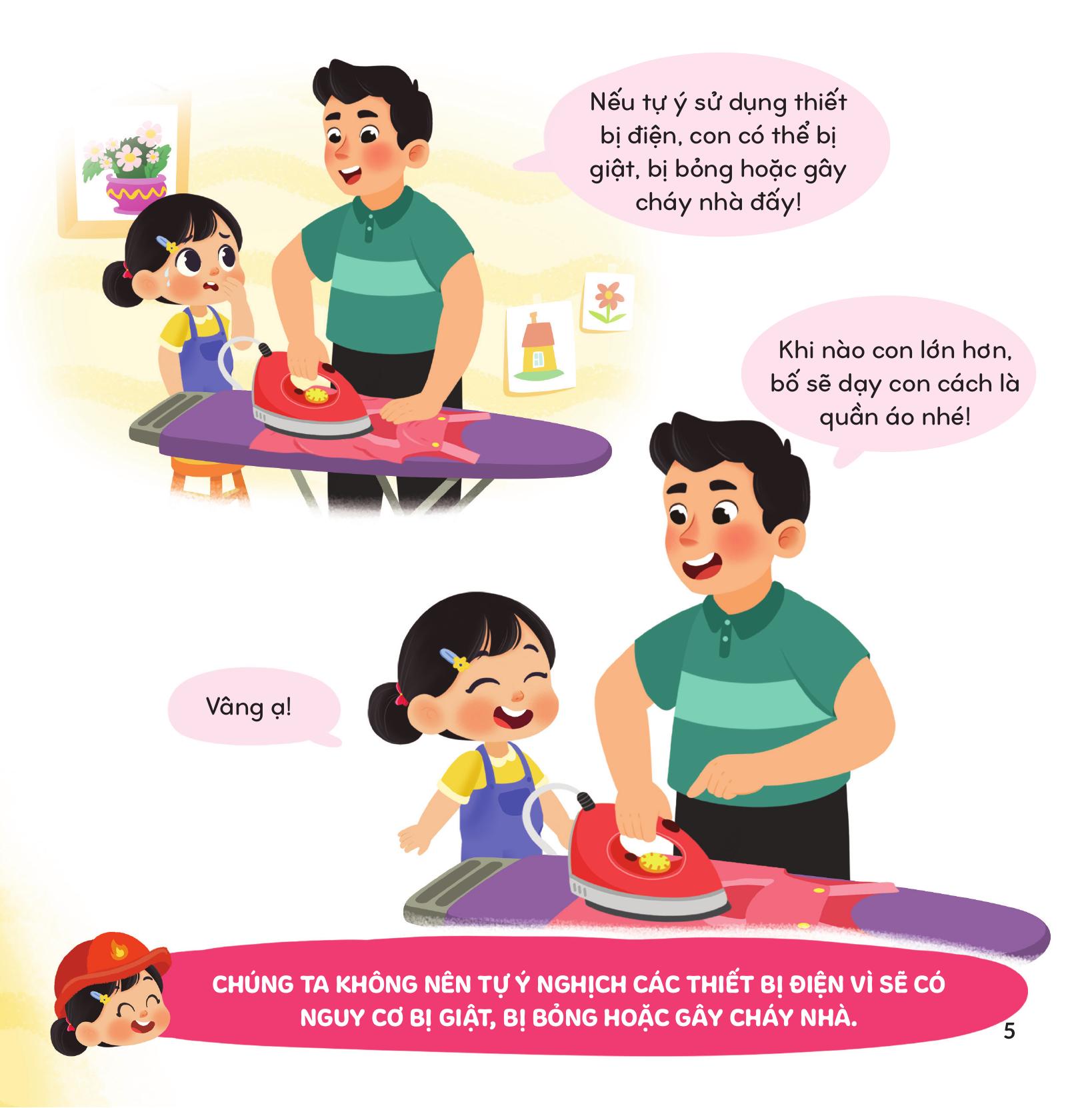 bé giỏi như chú lính cứu hỏa - các biện pháp phòng chống cháy, nổ - Ảnh 6