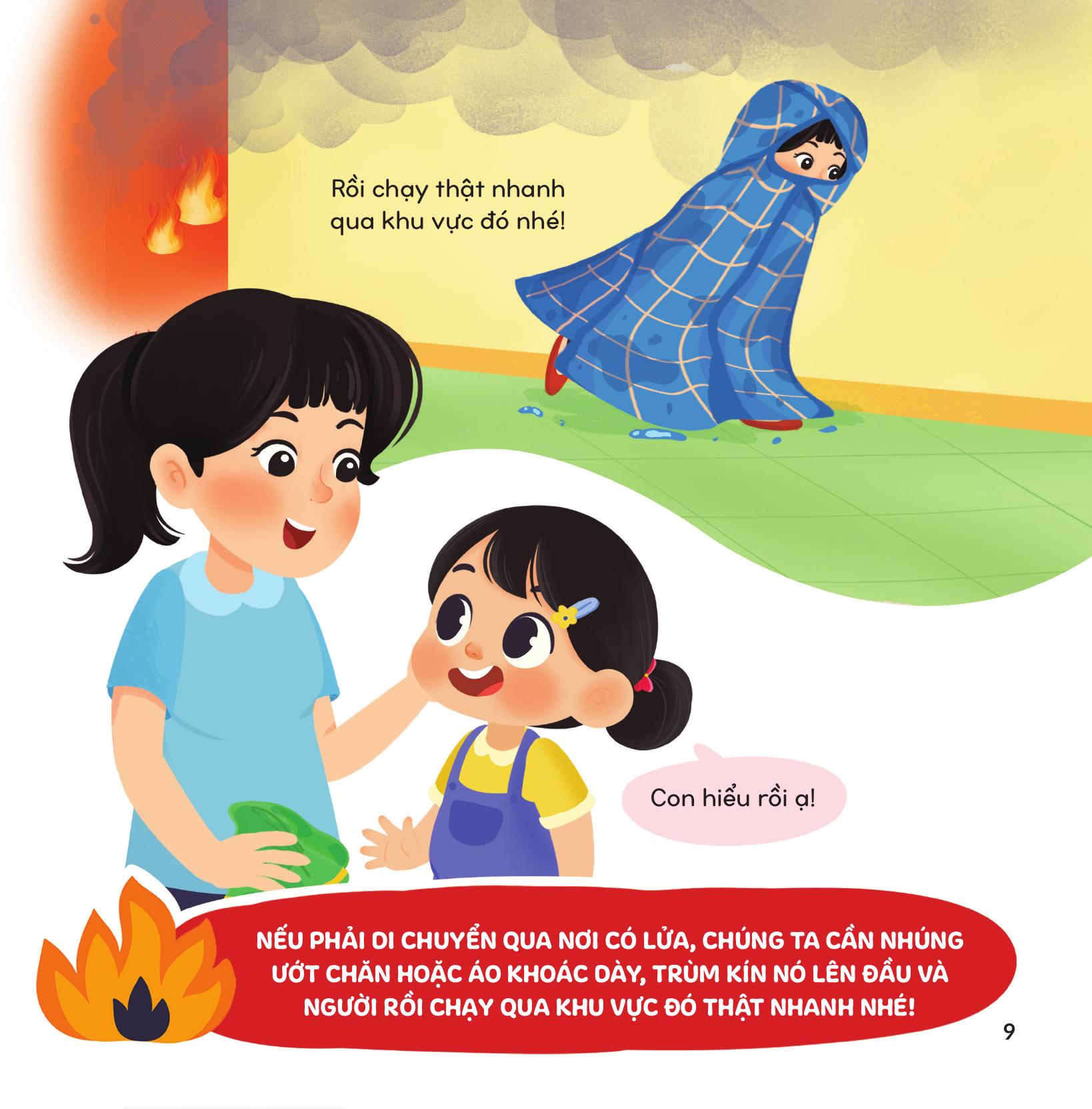 bé giỏi như chú lính cứu hỏa - các kỹ năng chữa cháy và thoát nạn - Ảnh 10