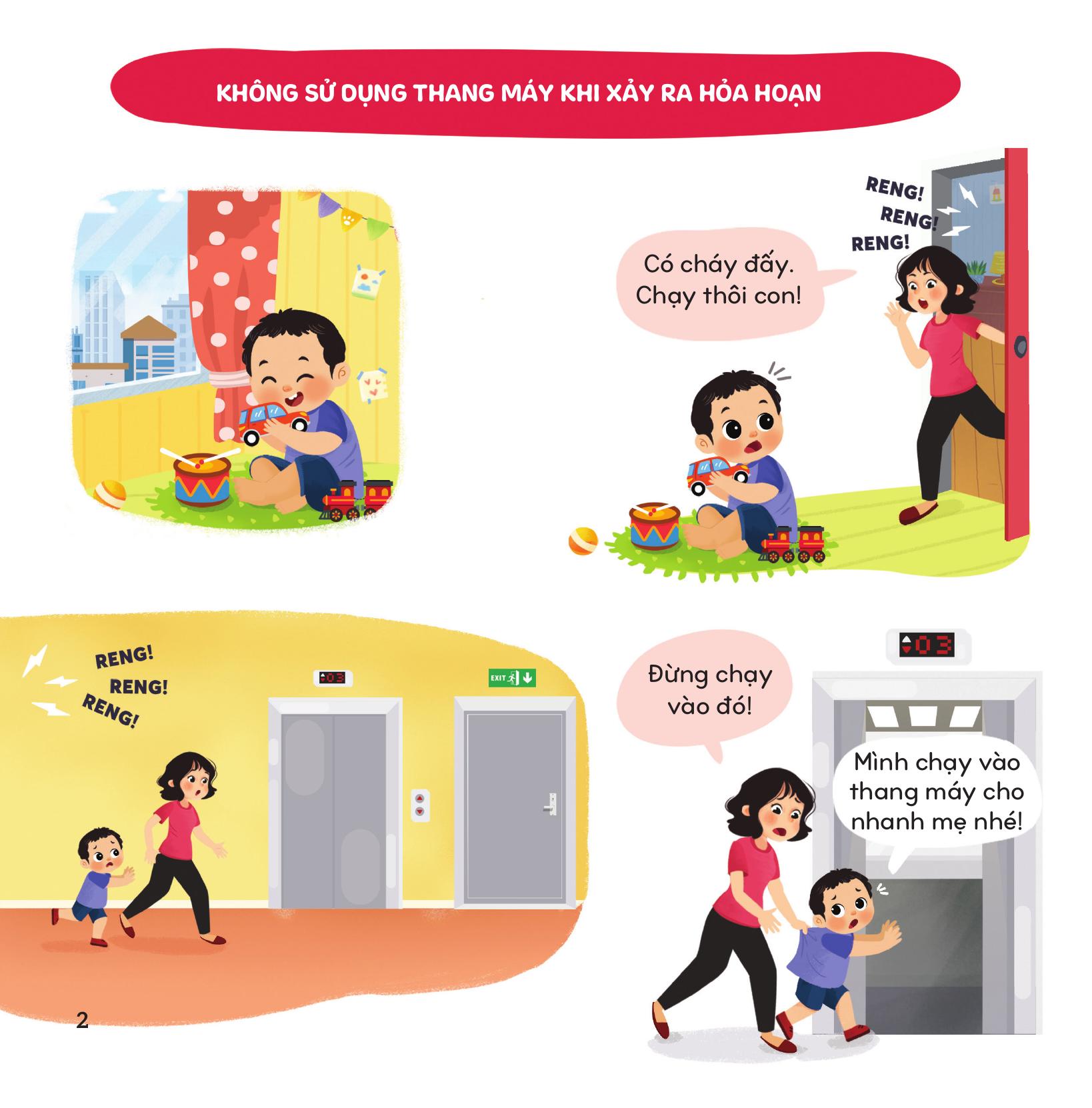 bé giỏi như chú lính cứu hỏa - các kỹ năng chữa cháy và thoát nạn - Ảnh 3